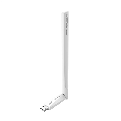 AC650 Dual-Band 5G USB Adapter - Polished Plastic & Steel, White | IEEE 802.11ac/n Compatibility, Commercial Grade Performance