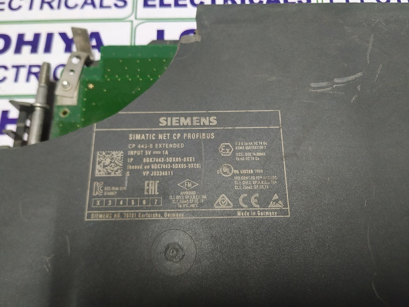 Siemens S7-400 Cpu 6gk7443-5dx05-0xe1