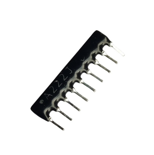2K2 - 9 Pin Resistor Network | Industrial Application, Control Panel Compatibility, Reliable Performance