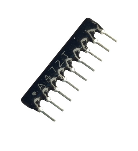4K7 - 9 Pin Resistor Network | Industrial Grade Design, Control Panel Application, Reliable Performance, Enhanced Stability
