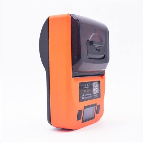 Semi-Automatic 80 Mm Mini Mobile Handheld Portable Barcode Sticker Label Printer