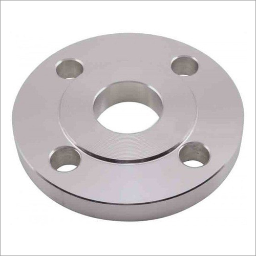 Mild Steel Raised Face Flanges - 50 Mm Inner Diameter, Silver Color, Round Shape, 4 Holes, 71 HRC Hardness