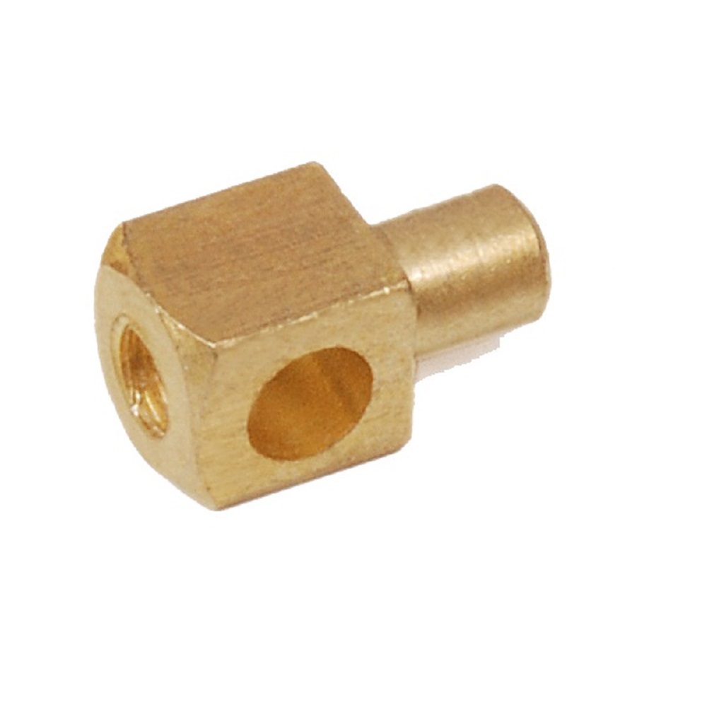 Brass Terminals With Screw For Automotive Components - Color: Yellow Golden