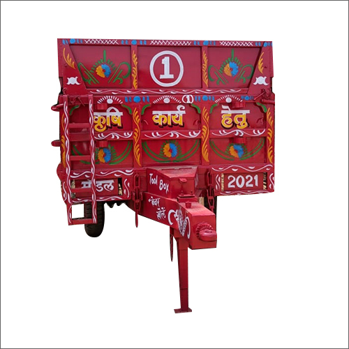 Industrial Ms Hydraulic Tractor Trolley
