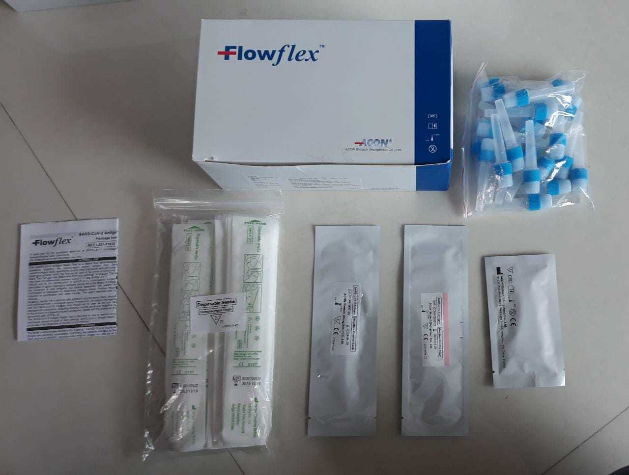 Acon Flowflex Rapid Test Kits Shelf Life: 2 Years