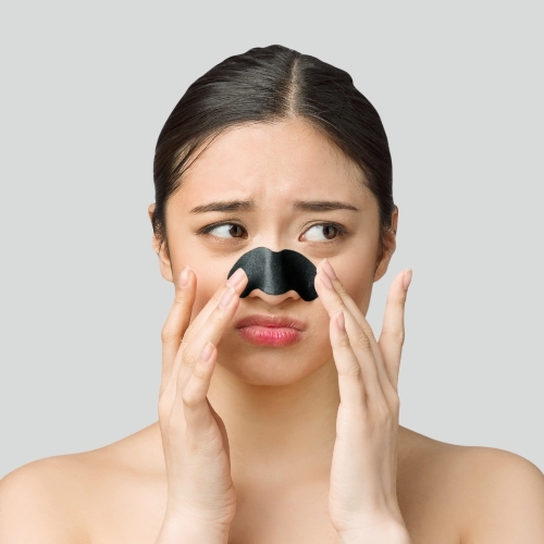 Charcoal Nose Strips - Single Use 25ml, 100% Organic Fabric, Removes Black & Whiteheads, Dirt, Oil, Bacteria And Toxins