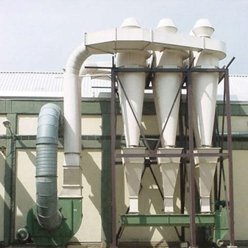 Industrial Cyclonic Dust Collector - Metal Material, High Efficiency for Heavy Particles Removal | Centrifugal Force Technology, Versatile Specifications