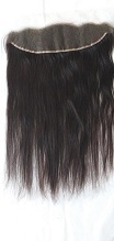 Brazilian Virgin Straight Hair With Swiss Transparent Lace Frontal - Length: 10-24 Inch (In)
