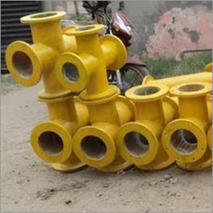Frp औद्योगिक क्रॉस फिटिंग अनुभाग आकार: गोल