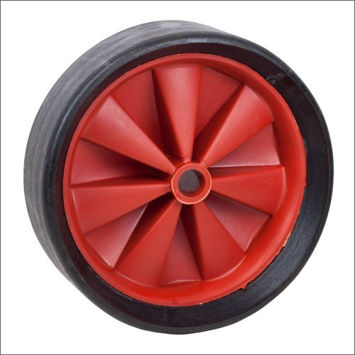Red High Quality Rubber Wheels