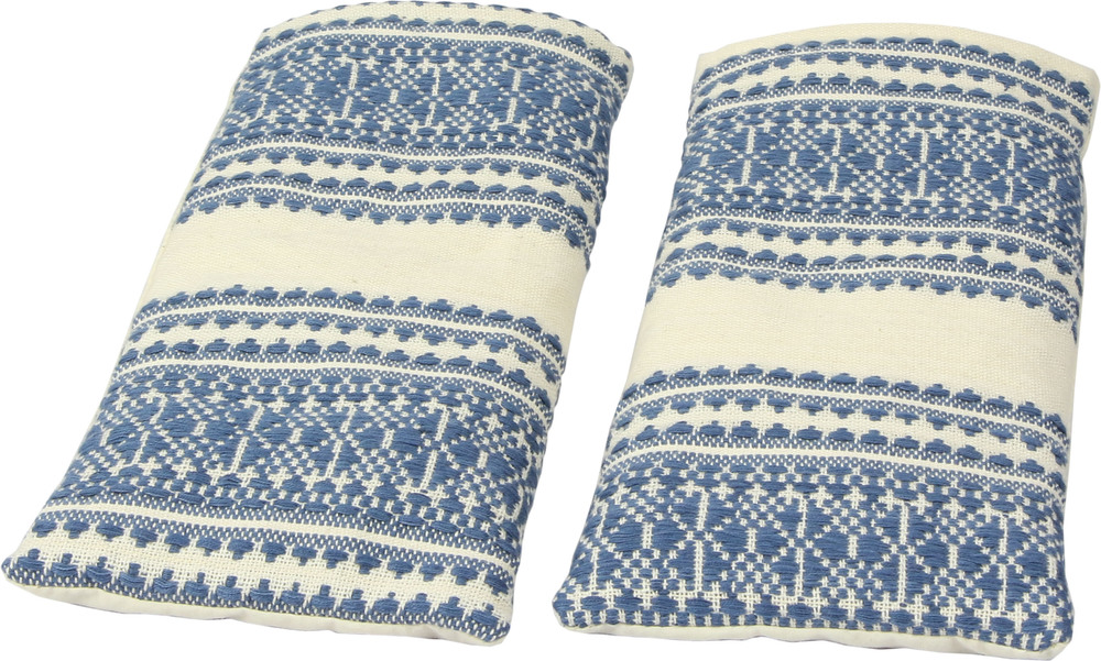 Eye Pillow - Dyed Cotton Sheeting/Linen/Silk, 22.5x10 cm, Custom Color | Application: Yoga & Meditation, Longer Life