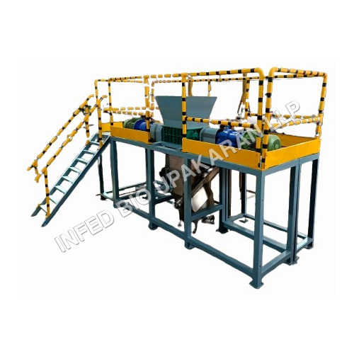 स्वचालित नगरपालिका ठोस अपशिष्ट श्रेडर