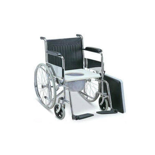 Commode Wheelchair Easy Care-609 Castor Type: Solid