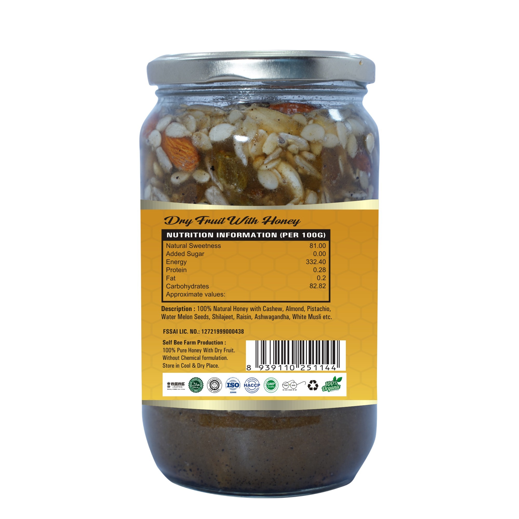 Stamina Power Dry Fruits With Honey
