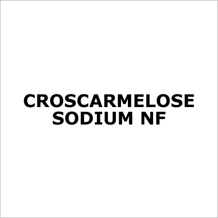 Croscarmelose Sodium Nf