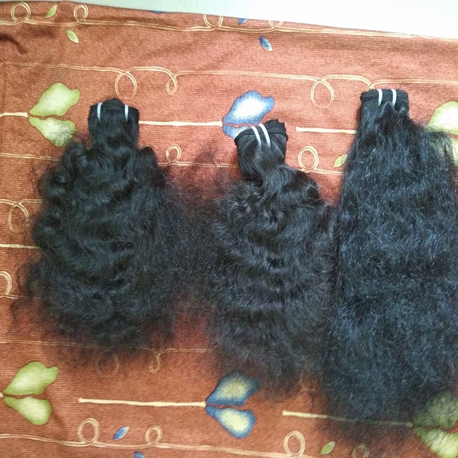 Natural Short Raw Weft Indian Human Hair Manufacturers And Suppliers - Application: Profesional