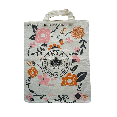 Cotton Printed Grocery Bag Capacity: 10000 Per Day Pcs/Min