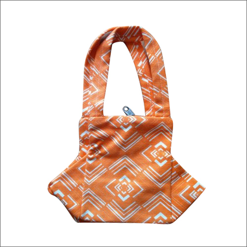 Cotton Printed Hand Bag - Customized Sizes, Natural & Customized Colors | Sturdy Cotton Fabric, Loop Handles, Versatile for Casual Wear