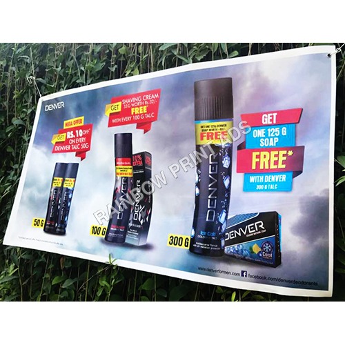 Customized Pattern Printed LD Foam Banner - 64x44 Inches | Ideal for Advertising, Durable Material