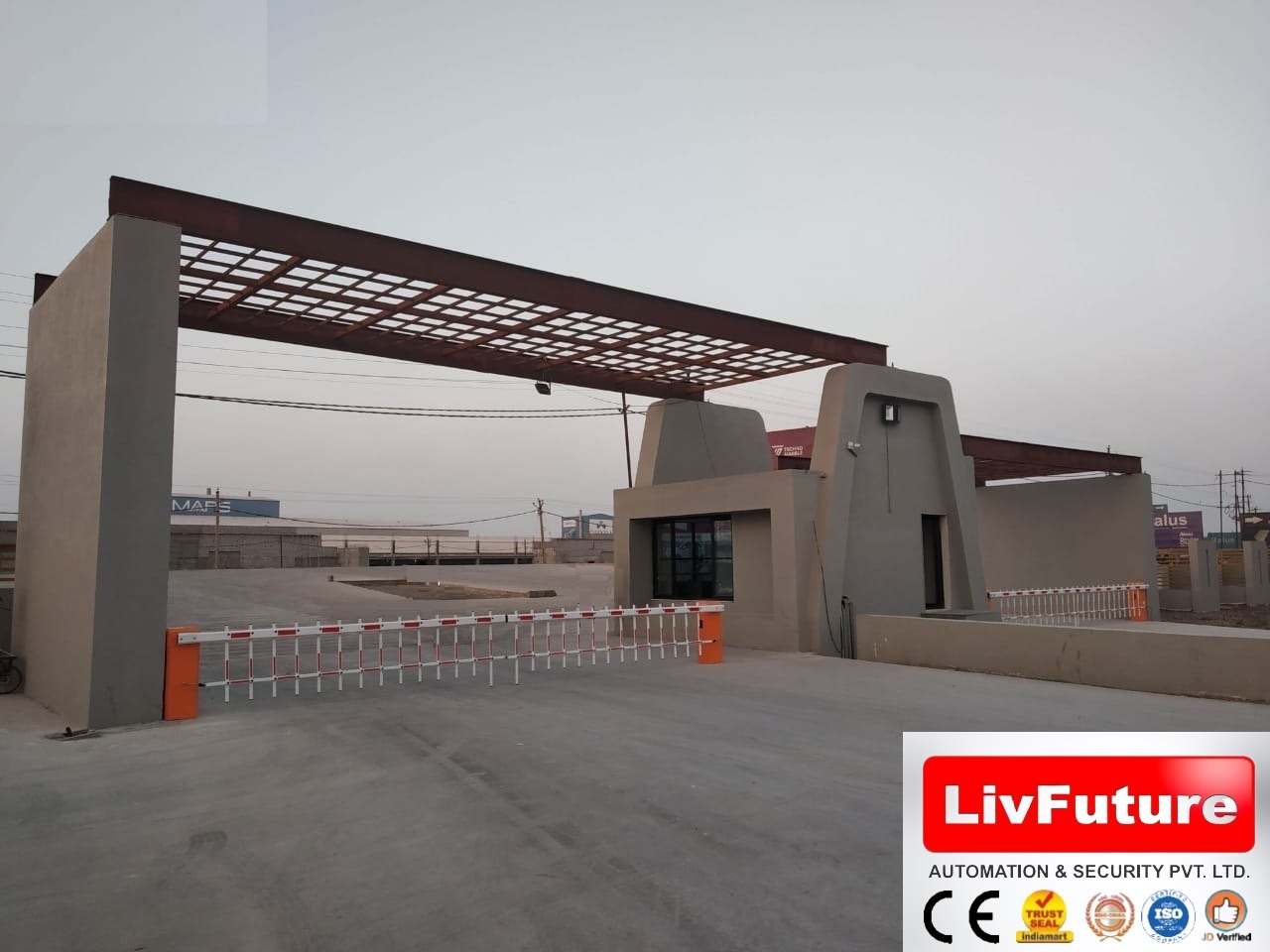Automatic Boom Barrier Height: 934 Millimeter (Mm)
