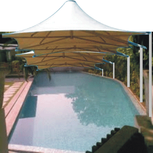 Swimming Pool Tensile Structures - Color: All Color
