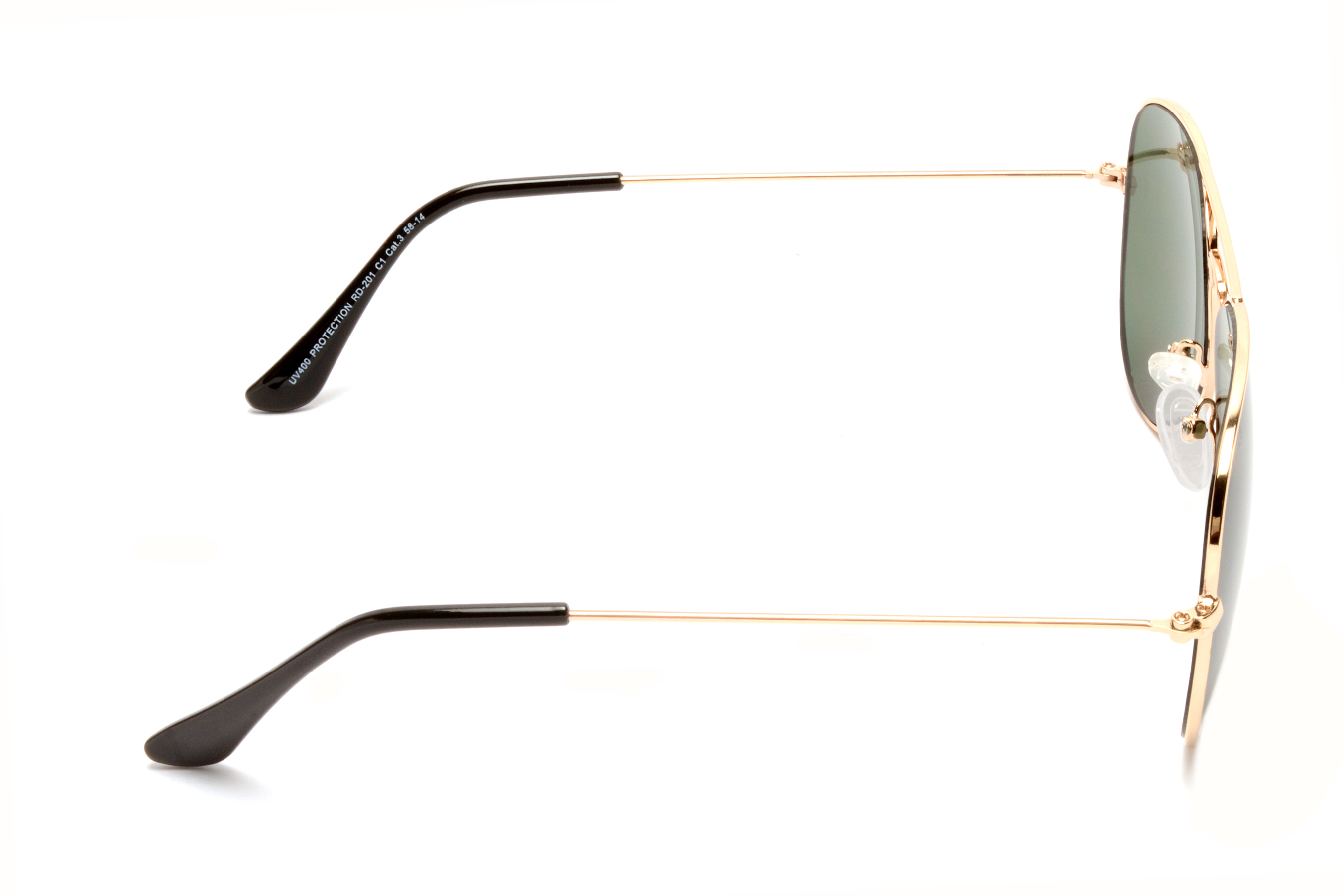 Polarized Roadies Rd-201-c1 Aviator Sunglasses Uv400 Protection