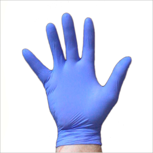 Sterile Surgical Gloves - Full Finger Design, Medical Grade Disposable, Plain Blue Color