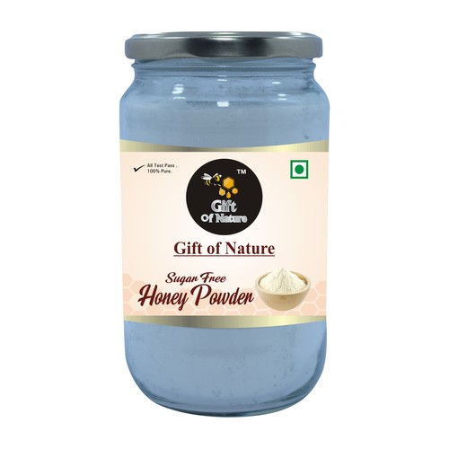 Honey Powder - 100% Pure Natural Raw Honey | Multi-Flower Bee Farm Production, Reduces Ulcers & Gastrointestinal Disorders, Supports Liver Health, 12-Month Shelf Life