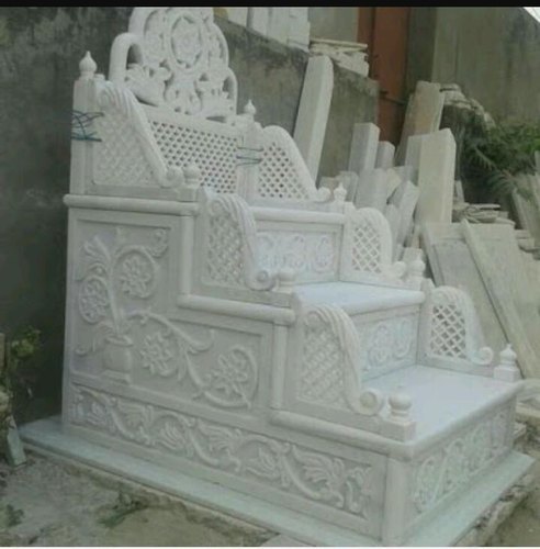 White Marble Masjid Meembar