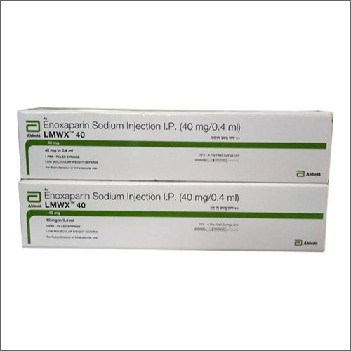 40mg Enoxaparin Sodium Injection IP