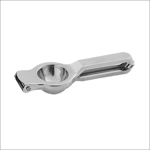 Stainless Steel Lemon Squeezer - Different Sizes Available, Silver Color, Durable Metal Design