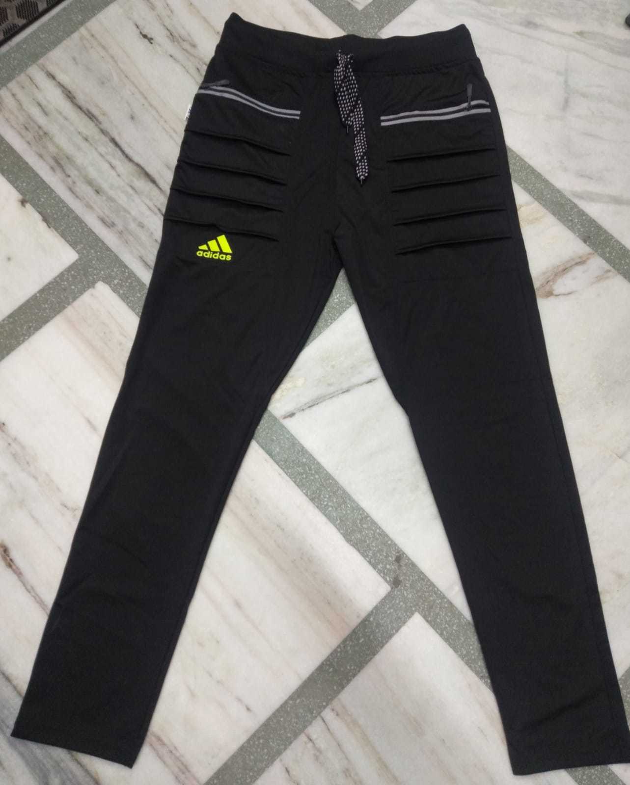 Lycra Fancy Lower - Lycra Fabric, Available In M, L, Xl Sizes, Six Color Options, 40 Inch Length, Dual Zip Pockets, Anti-wrinkle, Washable, Modern Design
