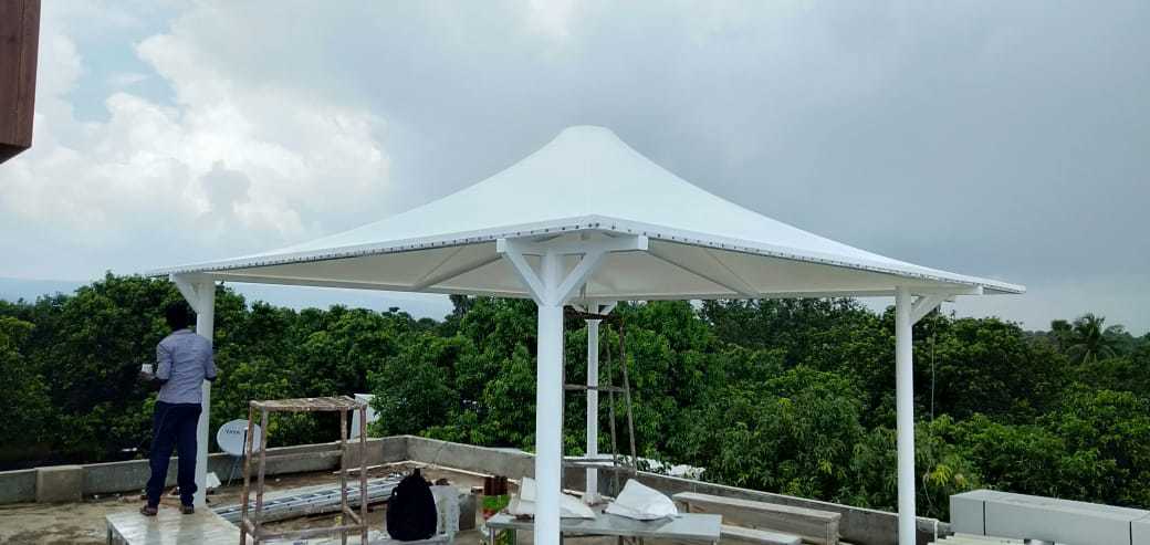 Tensile Gazebo Structure - Heat Transfer Coefficient: 30%