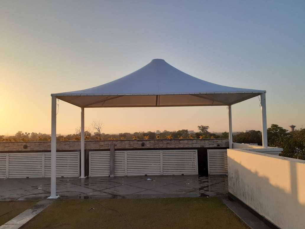 Tensile Gazebo Structure - Heat Transfer Coefficient: 30%