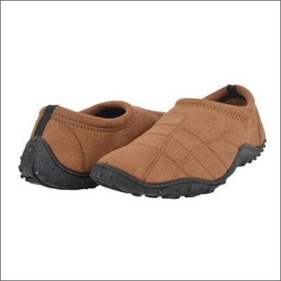 Brown 6X10 Winter Tan  Slip On Shoes