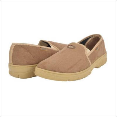 6x10 Beige Slip On Shoes - Fabric Material | Versatile and Comfortable Design for Everyday Wear