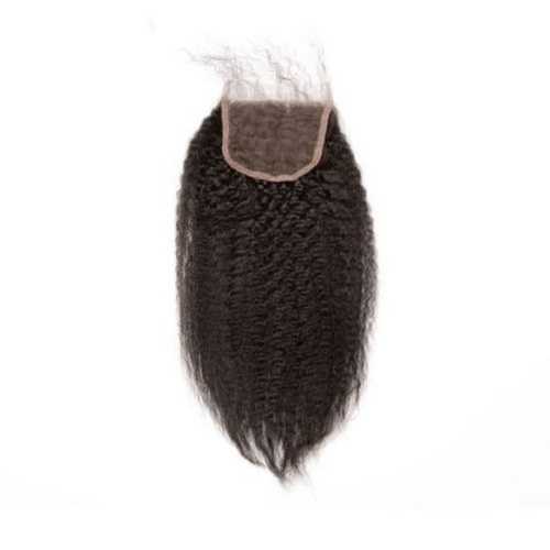 Natural Lace Transparent Closure 4x4 - Hair Grade: Remy Hair