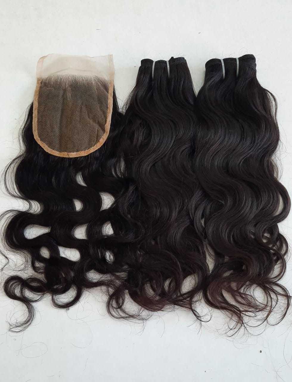 Natural Lace Transparent Closure 4x4 - Hair Grade: Remy Hair