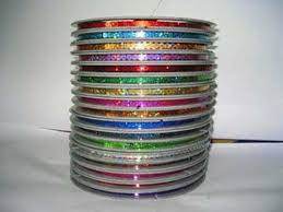 White Sequin Cd - 100 Meter Length, Customized Size | Round Embroidery, 3mm, 5mm, 7mm Disk Options