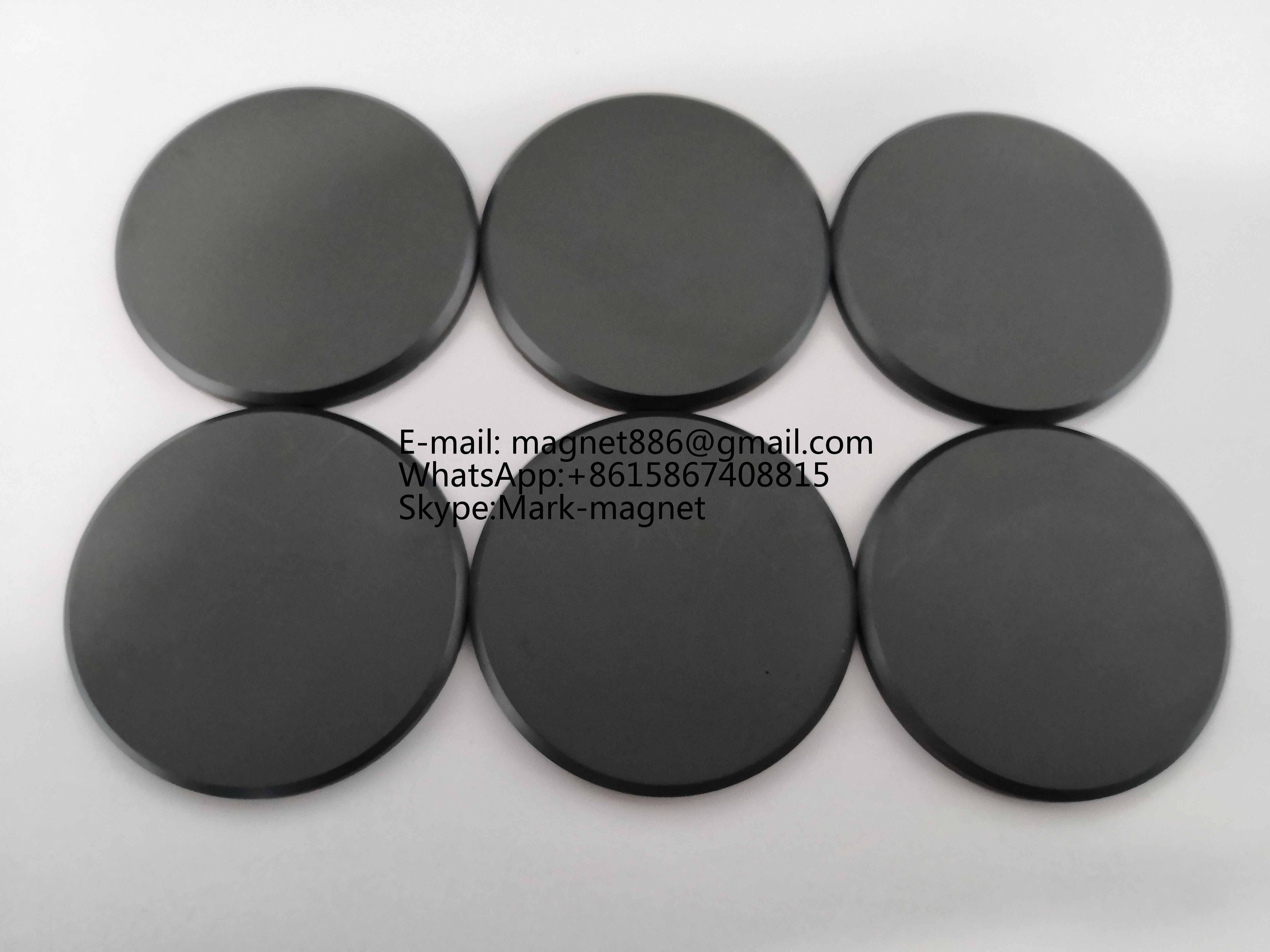 Magnesium (Mg) Spinels Microwave Ferrite, Mn-mg Ferrite Material Ga Rnets Series Microwave Ceramic - Color: Black