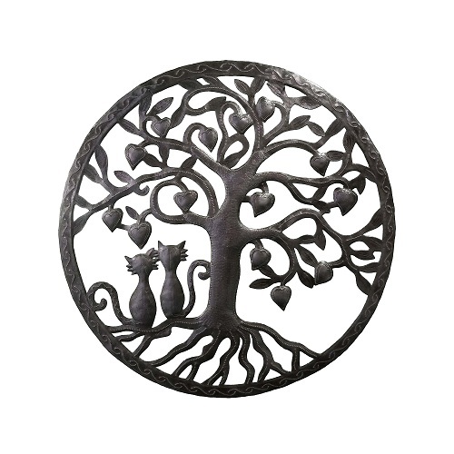 Metal Home Decoration Wall Art - 508mm X 508mm, Multi Color Customizable | Eco-friendly, Easy To Clean, Handmade Design
