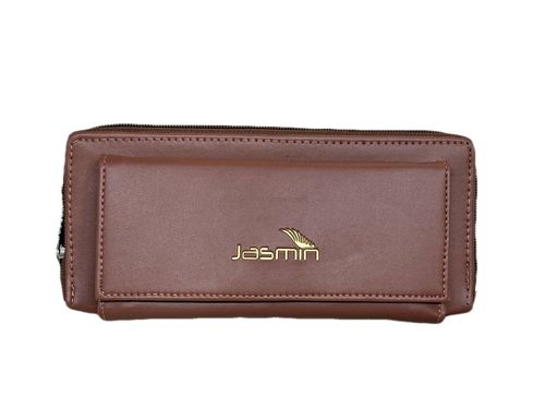 Ledies Wallet - Cotton Fabric 8.5x4x8.5 Inches | Available in Blue, Green, Maroon, Black, Shi Green, Orange, Grey, Fashion Bag for Women