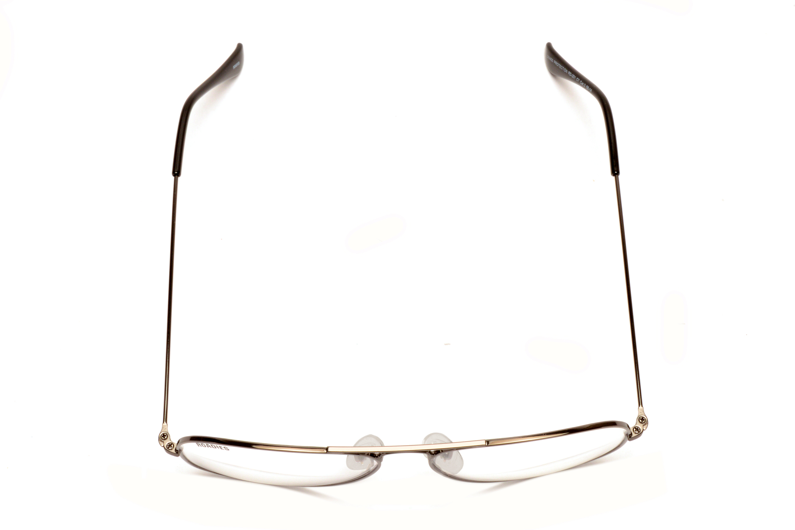 Black Roadies Rd-201-c8 Aviator Sunglasses Uv400 Protection
