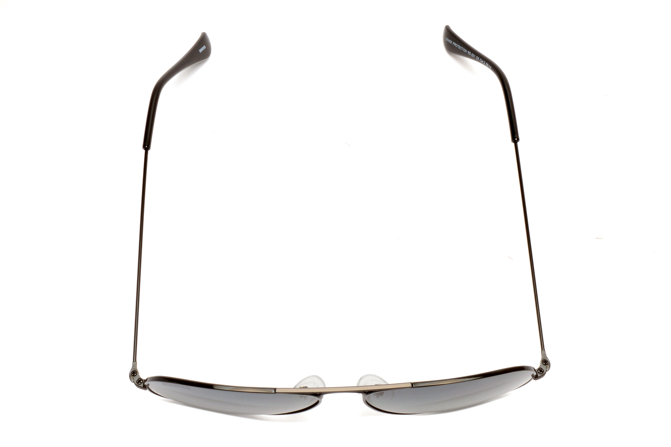 Black Roadies Rd-201-c9 Aviator Sunglasses Uv400 Protection