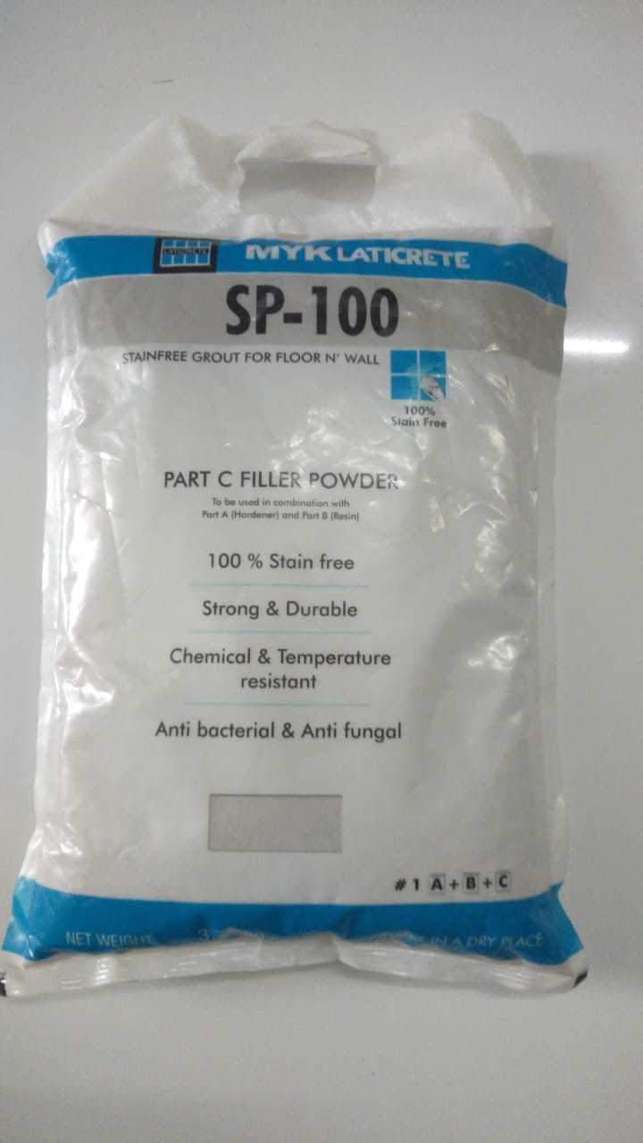 Powder Myk Laticrete Sp - 100 Filler Power (Comp. A+b+c) 5 Kg 786 Silver Shadow
