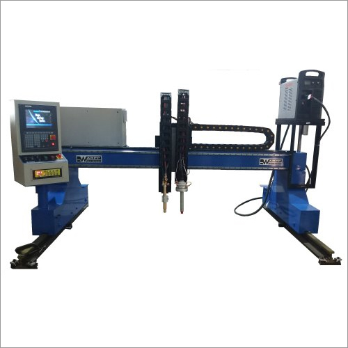 Warpp Portable CNC Cutting Machine - Mild Steel, 3000x1500 mm | Automatic Break Point Memory, USB Interface, Precision Cutting, Flame Cutting Compatibility