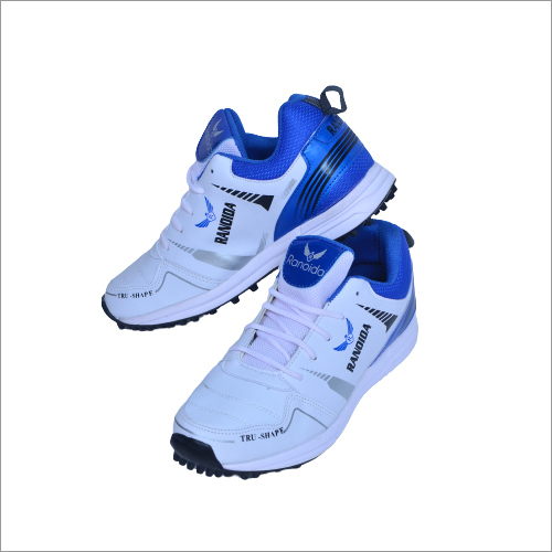 Multicolor Mens Rubber Sole Cricket Shoes