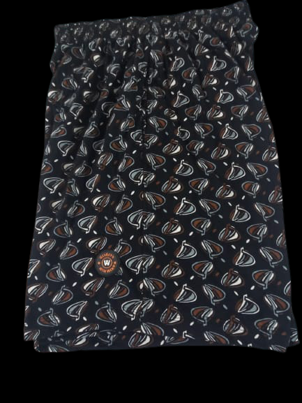 Mens Bermuda - Cotton, Multiple Sizes, Blue | Drawstring Closure, Elasticated Waist, Two Pockets, Breathability, Lightweight, Comfort, Style, Durability
