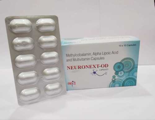 मिथाइलकोबालामिन, अल्फा लिपोइक एसिड और मल्टीविटामिन कैप्सूल