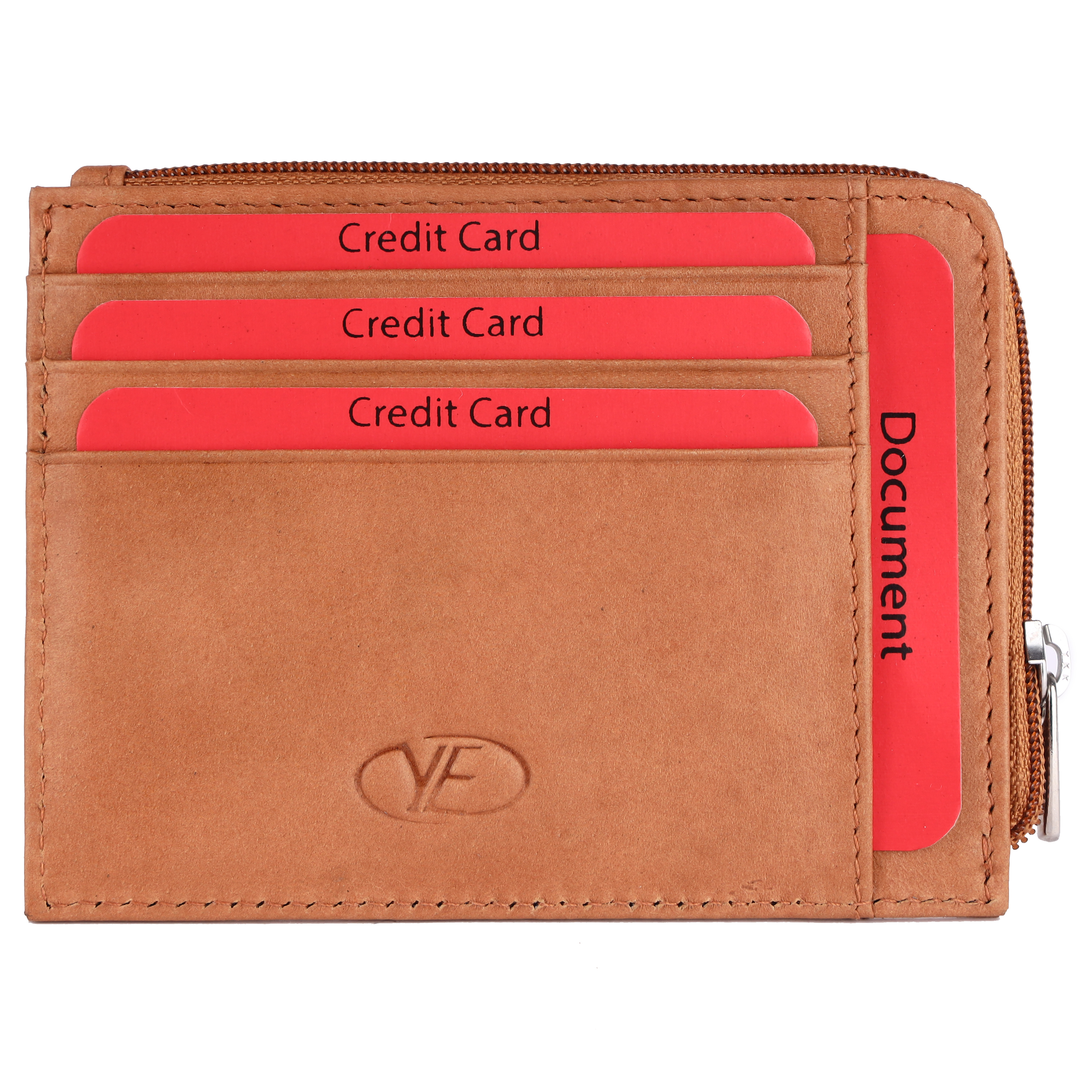 Rfid Card Holder - Color: Brown